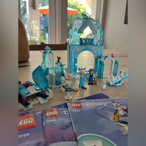 Lego Disney Princess Anna Elsa Frozen Wonderland 43194 Incomplete